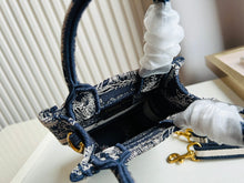 Load image into Gallery viewer, Christian Dior  Mini Book Tote Phone Bag
