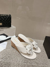 Load image into Gallery viewer, Chanel Wedge Sandals
