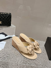 Load image into Gallery viewer, Chanel Wedge Sandals
