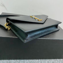 Load image into Gallery viewer, YSL Cassandre Envelope Chain Wallet In Smooth Leather
