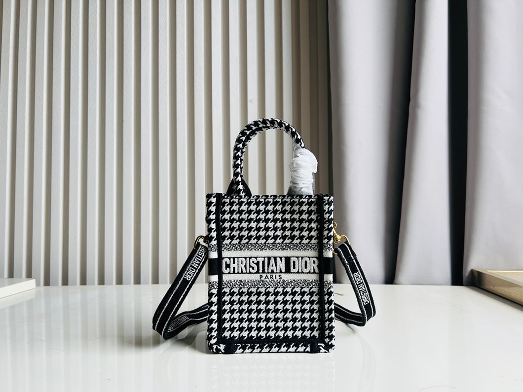 Christian Dior  Mini Book Tote Phone Bag