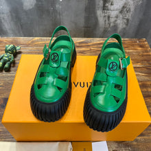 Load image into Gallery viewer, Louis Vuitton Ruby Flat Mary Jane Sandals
