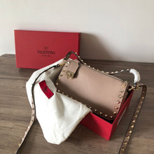 Load image into Gallery viewer, Valentino Garavani Small Rockstud  Grainy  Crossbody Bag
