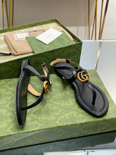 Load image into Gallery viewer, Gucci  Double G Thong Sandal
