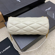 Load image into Gallery viewer, YSL SADE SMALL TUBE BAG IN QUILTED LAMBSKIN
