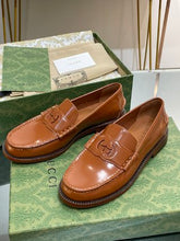 Load image into Gallery viewer, Gucci Women Interlocking G  Loafer
