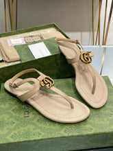 Load image into Gallery viewer, Gucci  Double G Thong Sandal
