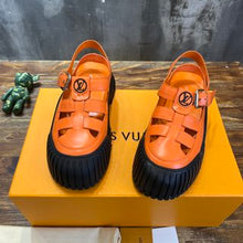Load image into Gallery viewer, Louis Vuitton Ruby Flat Mary Jane Sandals
