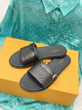 Load image into Gallery viewer, Louis Vuitton Lock It  Flat Mule
