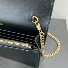 Load image into Gallery viewer, YSL Cassandre Envelope Chain Wallet In Smooth Leather
