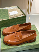Load image into Gallery viewer, Gucci Women Interlocking G  Loafer
