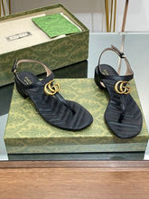 Load image into Gallery viewer, Gucci Double G  Sandals

