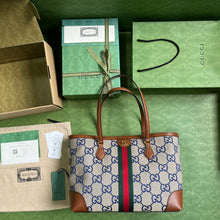 Load image into Gallery viewer, Gucci Ophidia GG Medium Tote Bag

