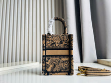 Load image into Gallery viewer, Christian Dior  Mini Book Tote Phone Bag
