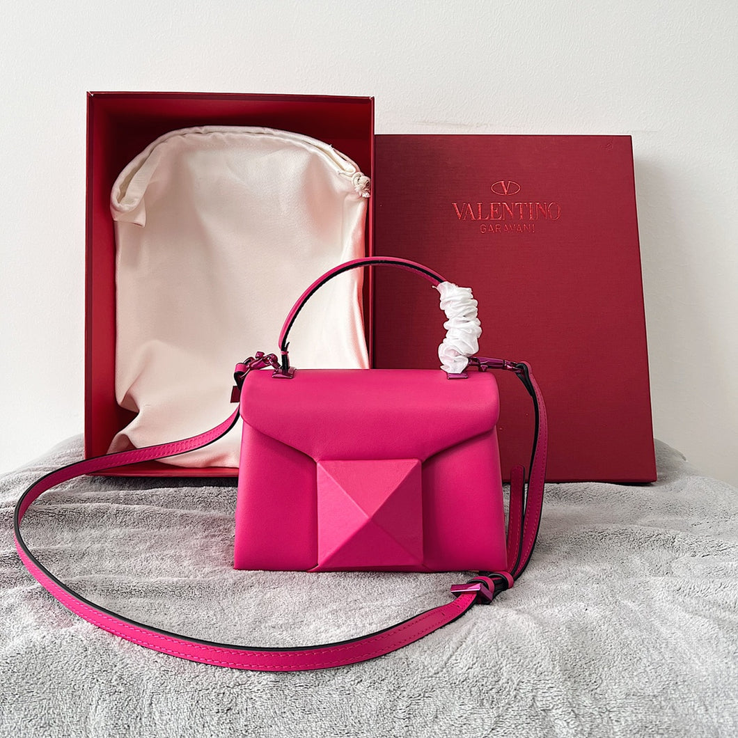 Valentino Garavani Mini One Stud Nappa Leather Bag