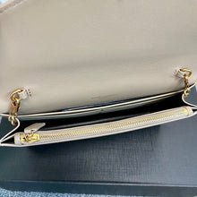 Load image into Gallery viewer, YSL Cassandre Envelope Chain Wallet In Smooth Leather
