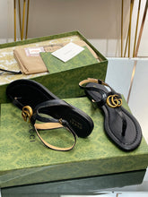 Load image into Gallery viewer, Gucci  Double G Thong Sandal
