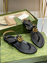 Load image into Gallery viewer, Gucci  Double G Thong Sandal
