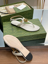 Load image into Gallery viewer, Gucci  Double G Thong Sandal
