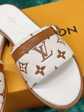 Load image into Gallery viewer, Louis Vuitton Lock It  Flat Mule
