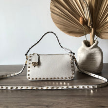 Load image into Gallery viewer, Valentino Garavani Small Rockstud  Grainy  Crossbody Bag

