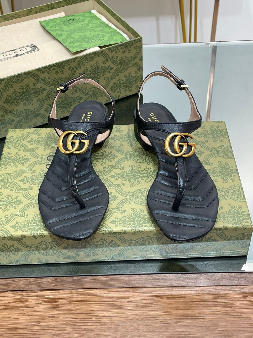 Gucci Double G  Sandals