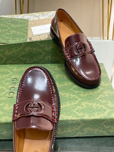 Load image into Gallery viewer, Gucci Women Interlocking G  Loafer
