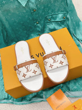 Load image into Gallery viewer, Louis Vuitton Lock It  Flat Mule
