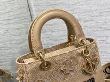 Load image into Gallery viewer, Christian Dior Medium Lady D-Lite Bag
