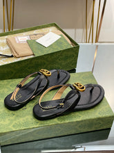 Load image into Gallery viewer, Gucci  Double G Thong Sandal
