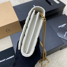 Load image into Gallery viewer, YSL Cassandre Matelassé Carré Chain Wallet IN Lambskin
