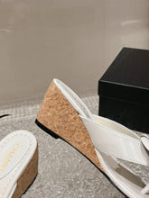 Load image into Gallery viewer, Chanel Wedge Sandals
