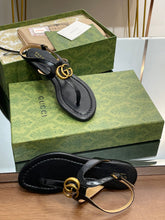 Load image into Gallery viewer, Gucci  Double G Thong Sandal
