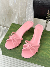 Load image into Gallery viewer, Gucci Slide Sandals With Bambo
