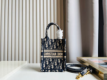 Load image into Gallery viewer, Christian Dior  Mini Book Tote Phone Bag
