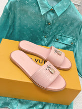 Load image into Gallery viewer, Louis Vuitton Lock It  Flat Mule
