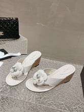 Load image into Gallery viewer, Chanel Wedge Sandals
