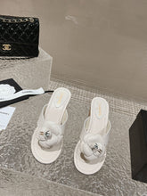 Load image into Gallery viewer, Chanel Wedge Sandals
