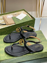 Load image into Gallery viewer, Gucci  Double G Thong Sandal
