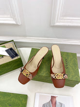 Load image into Gallery viewer, Gucci Interlocking G  Mule

