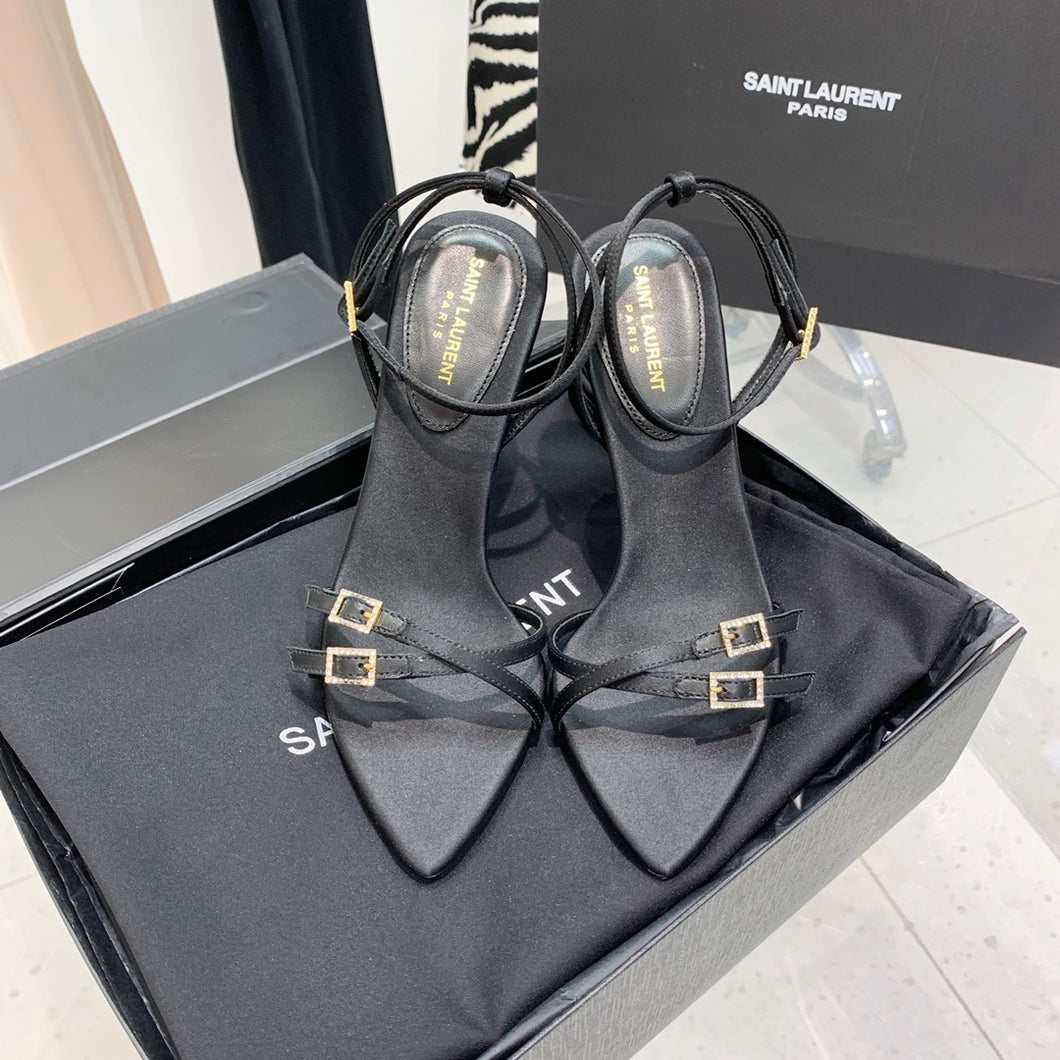 YSL LILA SANDALS