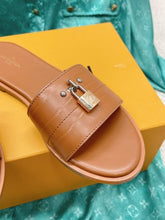 Load image into Gallery viewer, Louis Vuitton Lock It  Flat Mule
