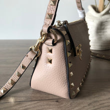 Load image into Gallery viewer, Valentino Garavani Small Rockstud  Grainy  Crossbody Bag
