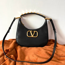 Load image into Gallery viewer, Valentino Garavani StudSign  Leather Hobo   Bag
