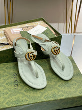 Load image into Gallery viewer, Gucci  Double G Thong Sandal
