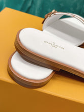 Load image into Gallery viewer, Louis Vuitton Lock It  Flat Mule
