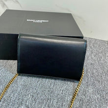 Load image into Gallery viewer, YSL Cassandre Envelope Chain Wallet In Smooth Leather
