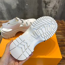 Load image into Gallery viewer, Louis Vuitton Ruby Flat Mary Jane Sandals
