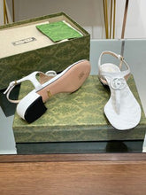 Load image into Gallery viewer, Gucci Double G  Sandals
