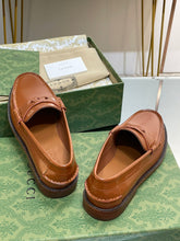 Load image into Gallery viewer, Gucci Women Interlocking G  Loafer

